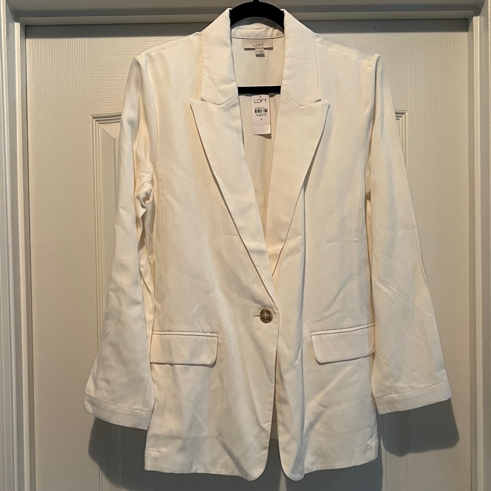 LOFT Women's Ivory Blazer